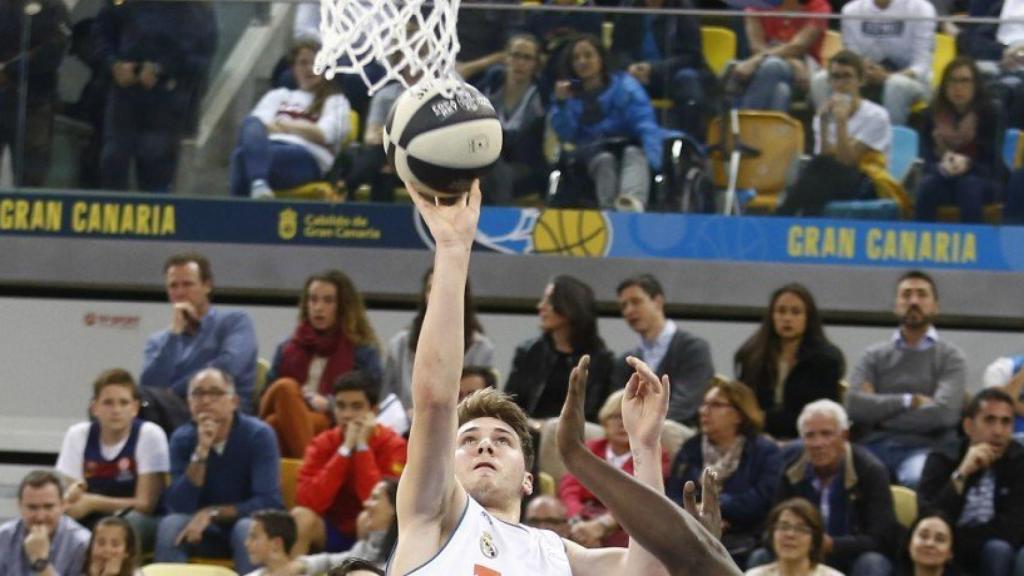 Doncic, en el Real Madrid - Barcelona Lassa. Foto: ACBMedia