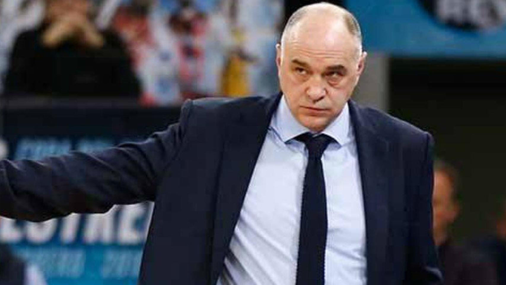 Pablo Laso durante la final de Copa del Rey de baloncesto