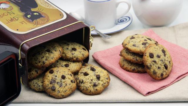 GALLETAS DE ESPELTA, ALMENDRA, NARANJA Y CHIPS DE CHOCOLATE Portada