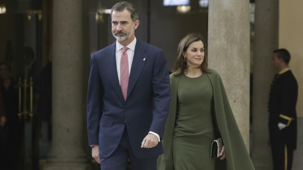 La reina Letizia en su último acto oficial.