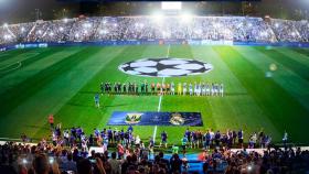 Detalle del cartel promocional del Leganés - Real Madrid.