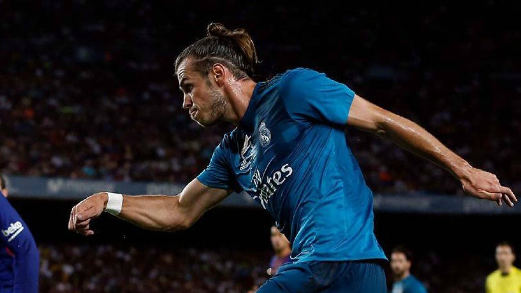 Gareth Bale, en un partido con el Real Madrid