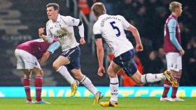 Bale celebra un gol con el Tottenham. Foto tottenhamhotspur.com
