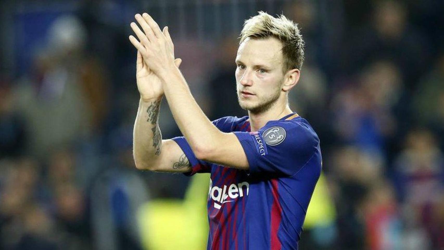 Rakitic, en un partido del Barça. Foto: fcbarcelona.es