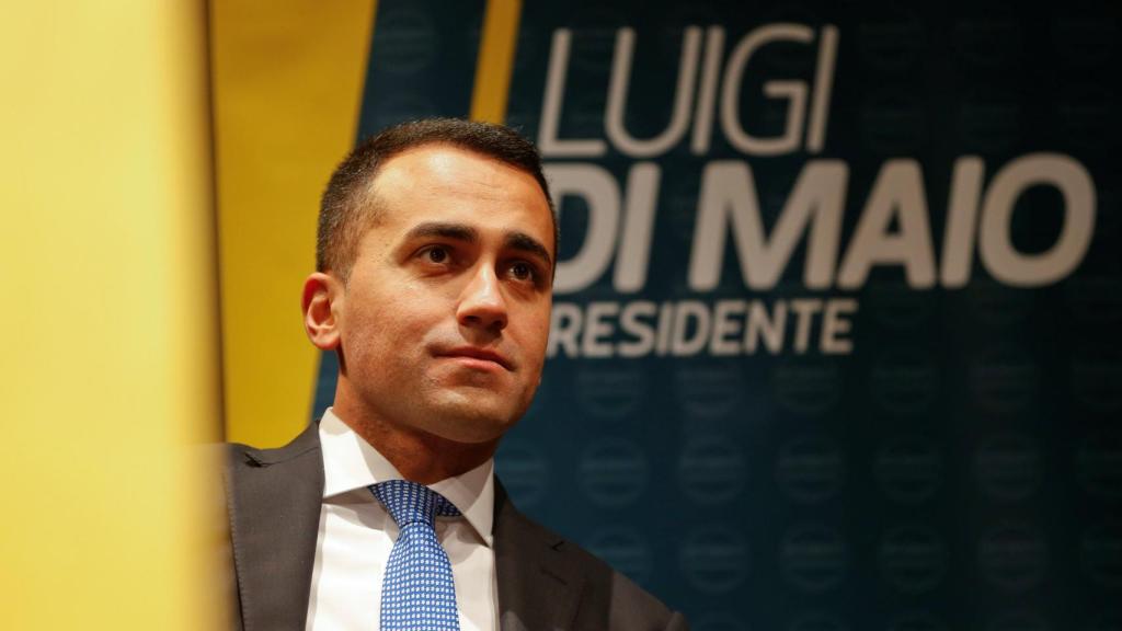 Di Maio en un acto electoral