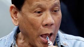 Duterte durante su discurso.