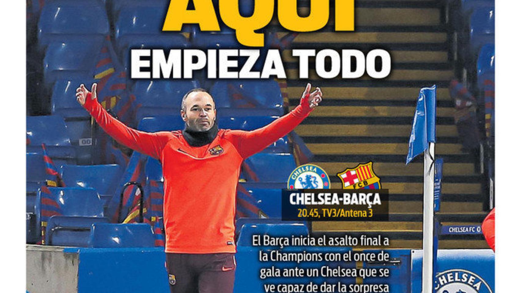 Portada Sport (20/02/17)