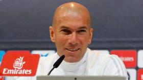 Zidane en rueda de prensa