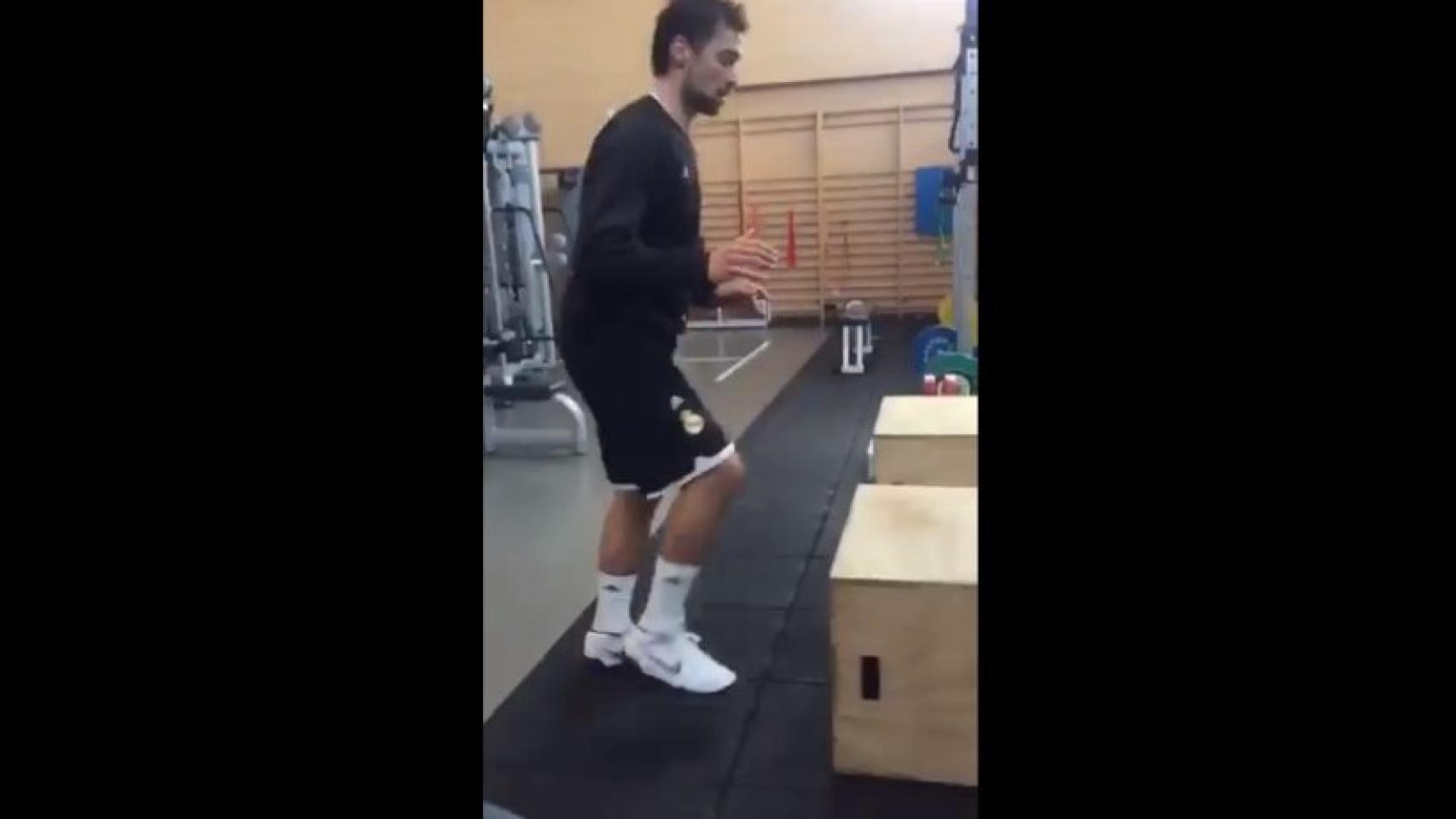 El último entrenamiento de Llull