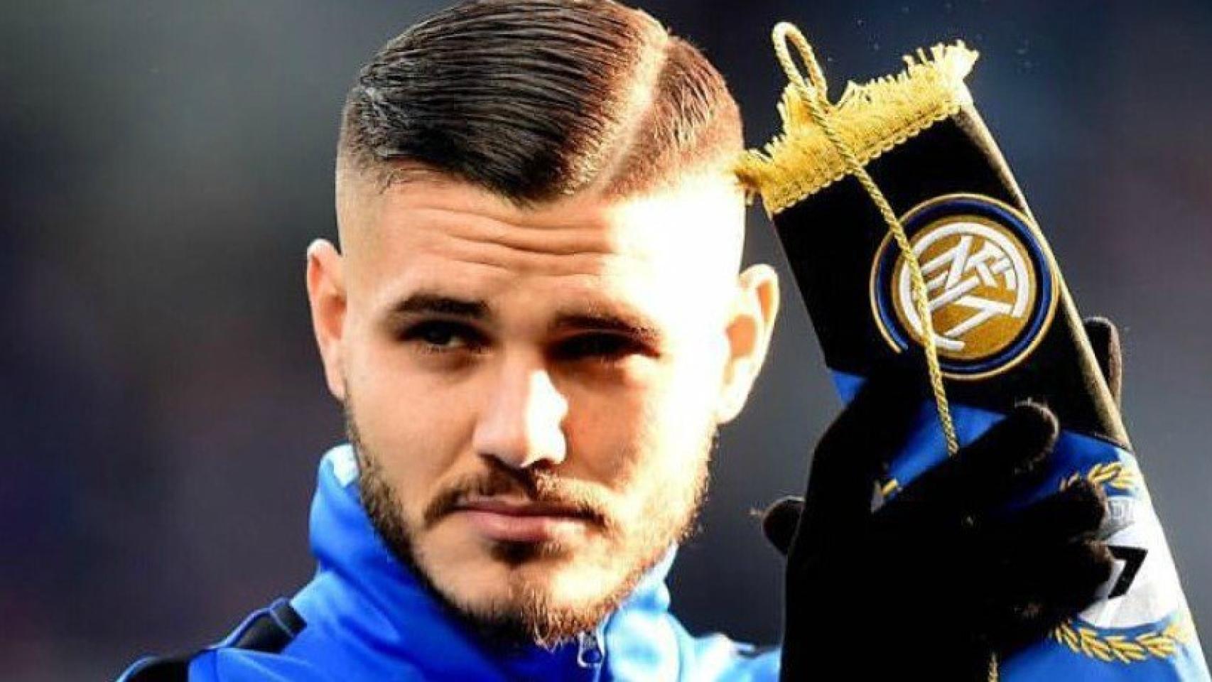 Icardi, jugador del Inter. Foto: Twitter (@MauroIcardi)