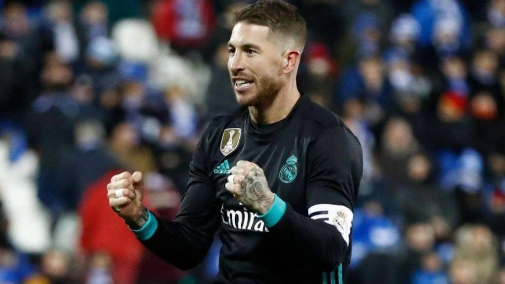 Sergio Ramos, en Butarque