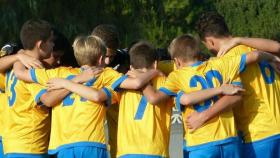 Jugadores del infantil A del Guadalmar (Málaga). Imagen: Twitter (@club_guadalmar)