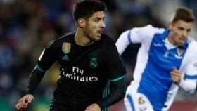 Marco Asensio, contra el Leganés