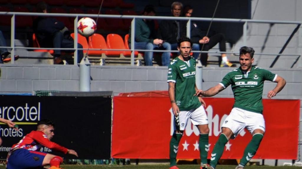 Expósito y Echaide, dos de los que se pierden el partido. Foto: Laura Pérez (CD Toledo)