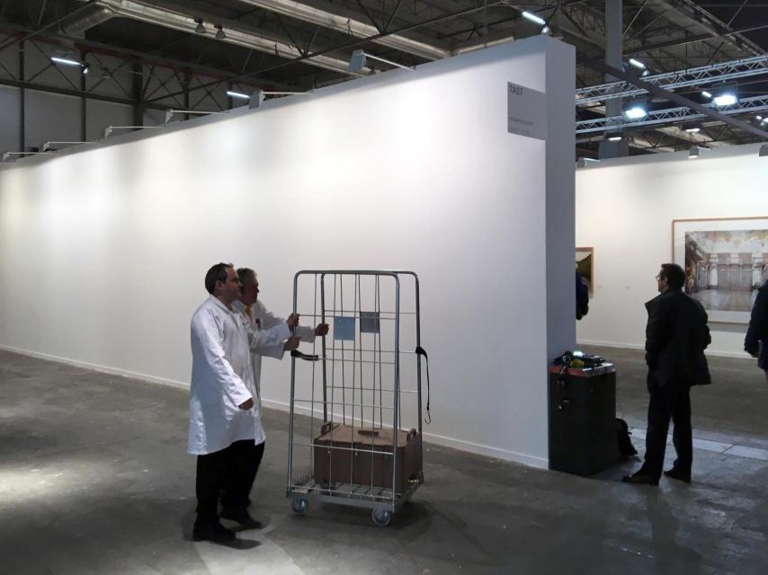 La pared en blanco, el mayor atractivo de la inauguración de ARCO.