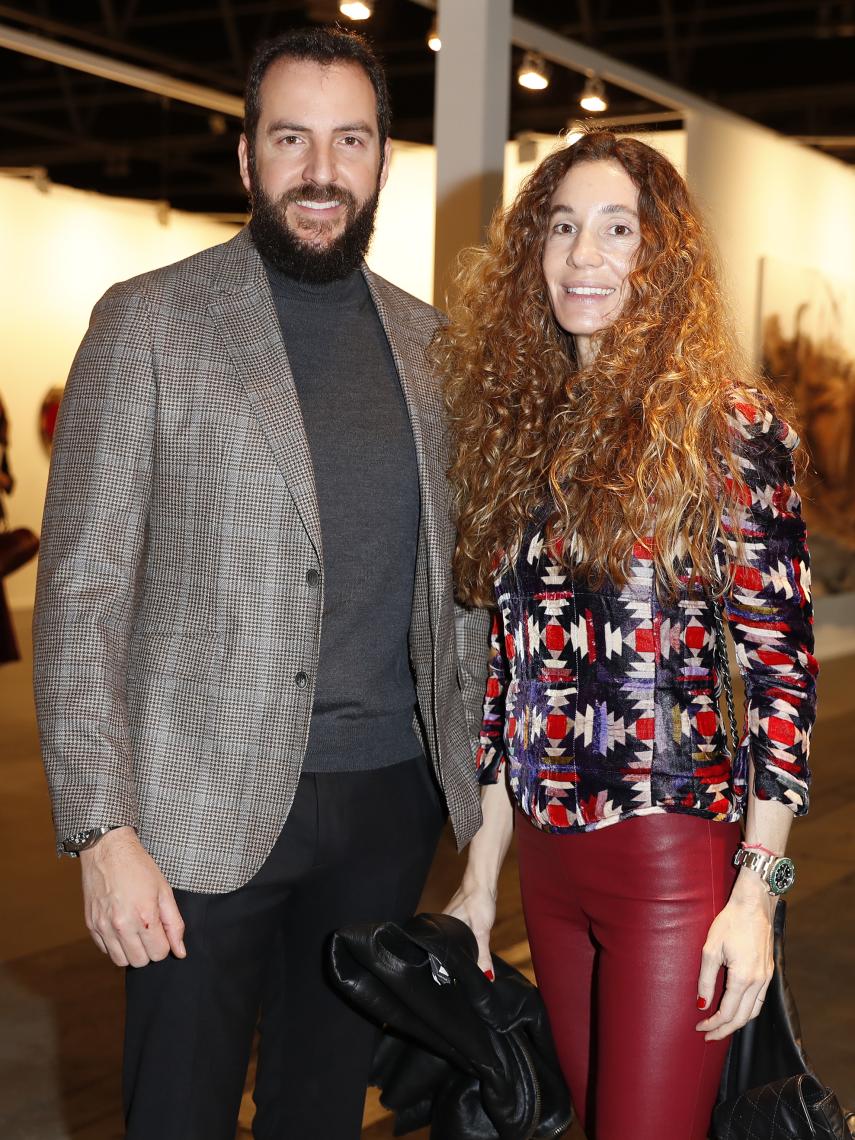 Borja Thyssen y Blanca Cuesta en la inauguración de ARCO. Gtres.