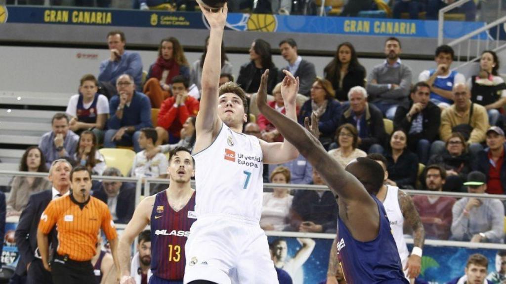 Luka Doncic, contra el Barcelona. Foto acb.com