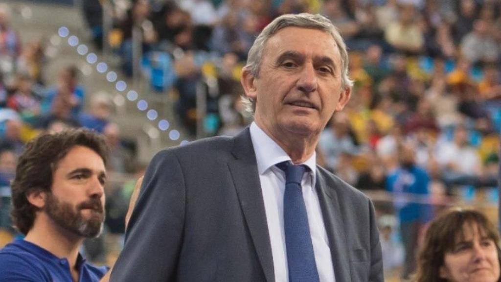 Pesic durante la Copa del Rey. Foto: Twitter (@FCBbasket).