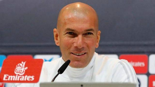 Zidane en rueda de prensa