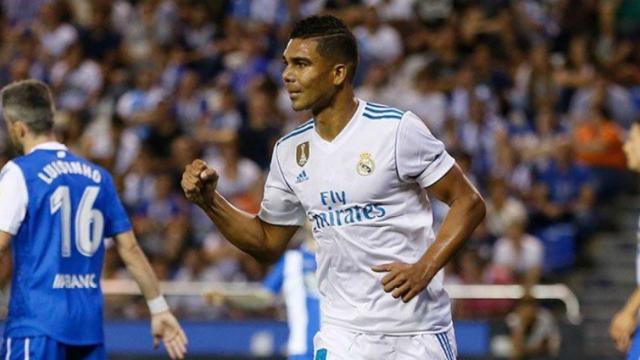 Casemiro pone 2-0 el marcador en Riazor