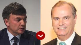 A LOS LEONES: Alfredo Gutiérrez (ATLL) y Carlos Teixeira (Teva)