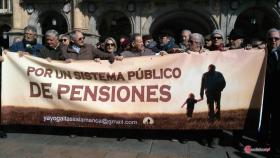Manifestación jubilados pensiones 8