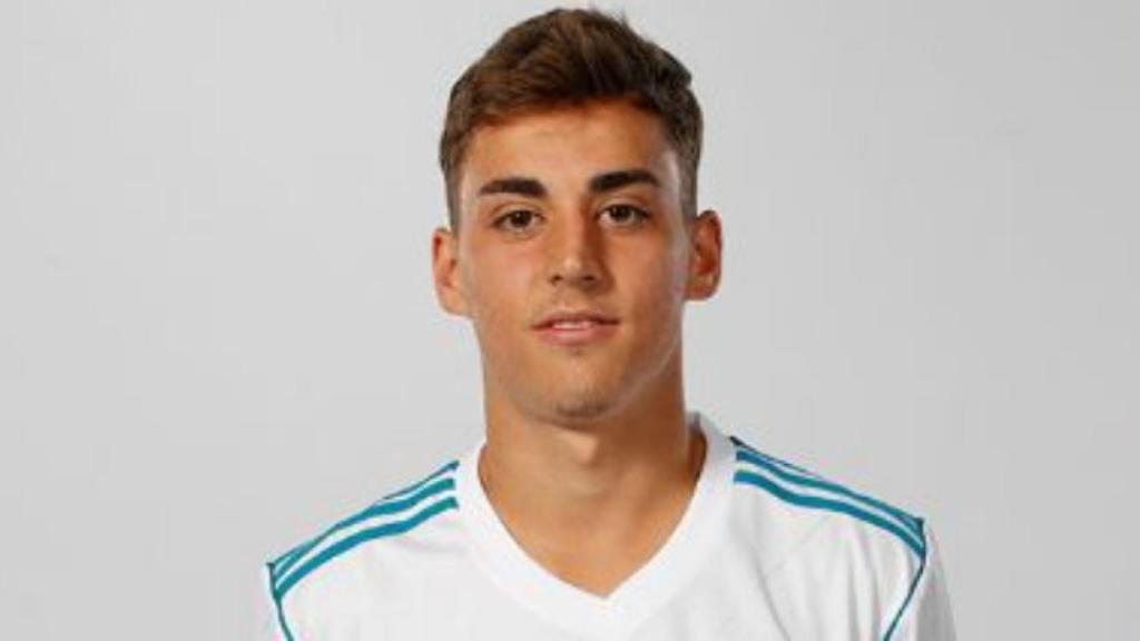 Alberto Fernández, jugador del Juvenil A