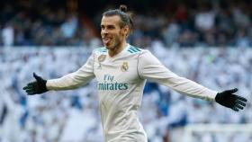 Bale celebra su gol
