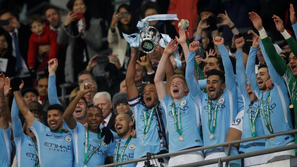 El Manchester City gana la Copa de la liga.
