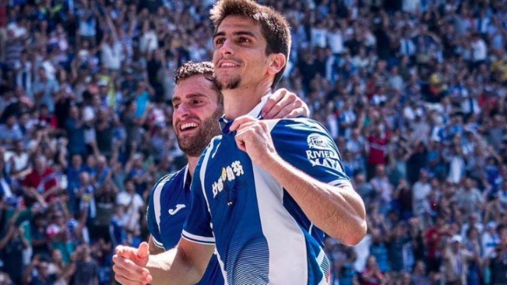 Gerard Moreno celebra un gol. Foto Instagram (@gerard_moreno)