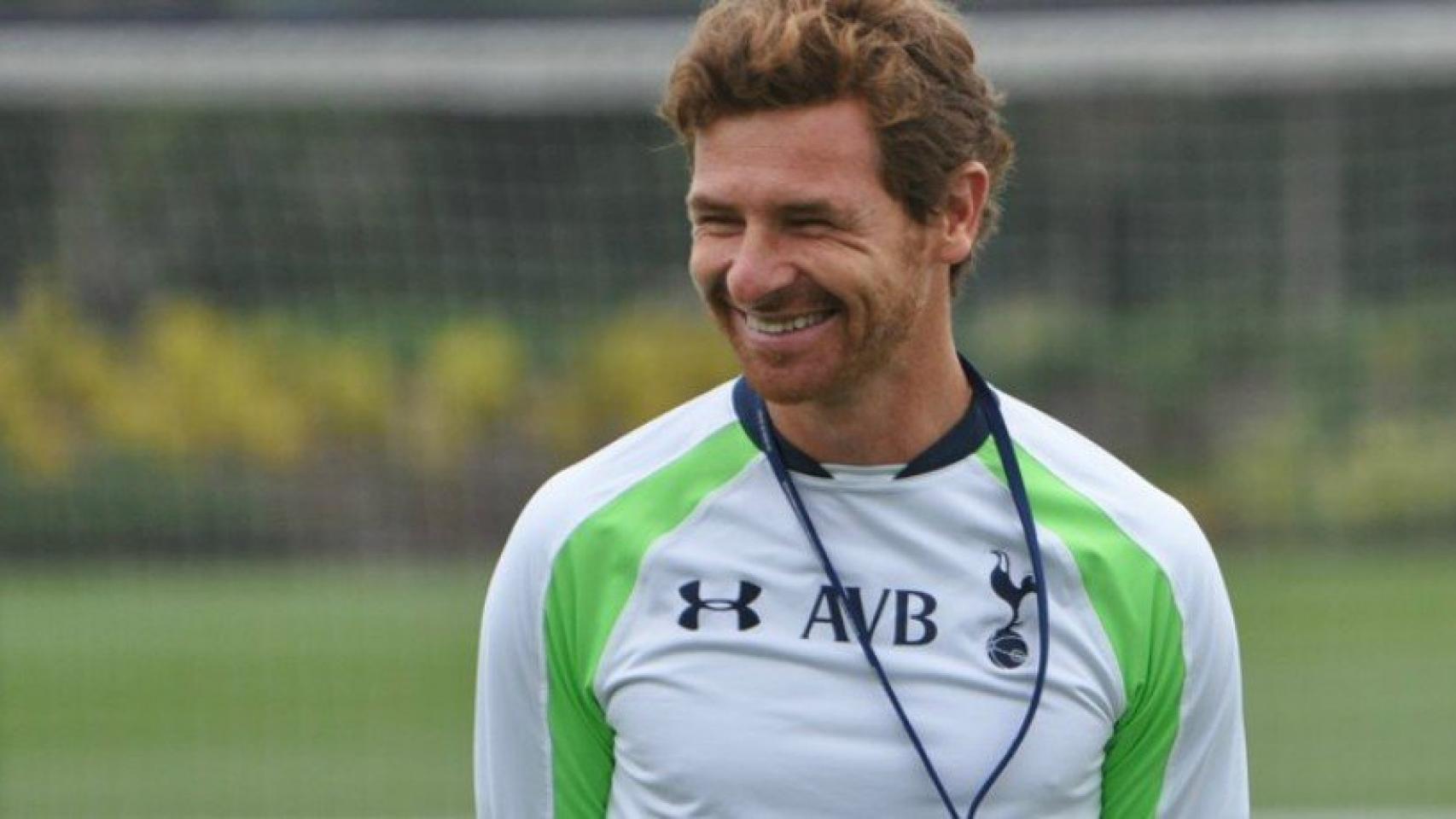 Villas-Boas en el Tottenham. Foto tottenhamhotspur.com