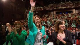 Susana Díaz, el sábado en un acto del PSOE por el Día de Andalucía.