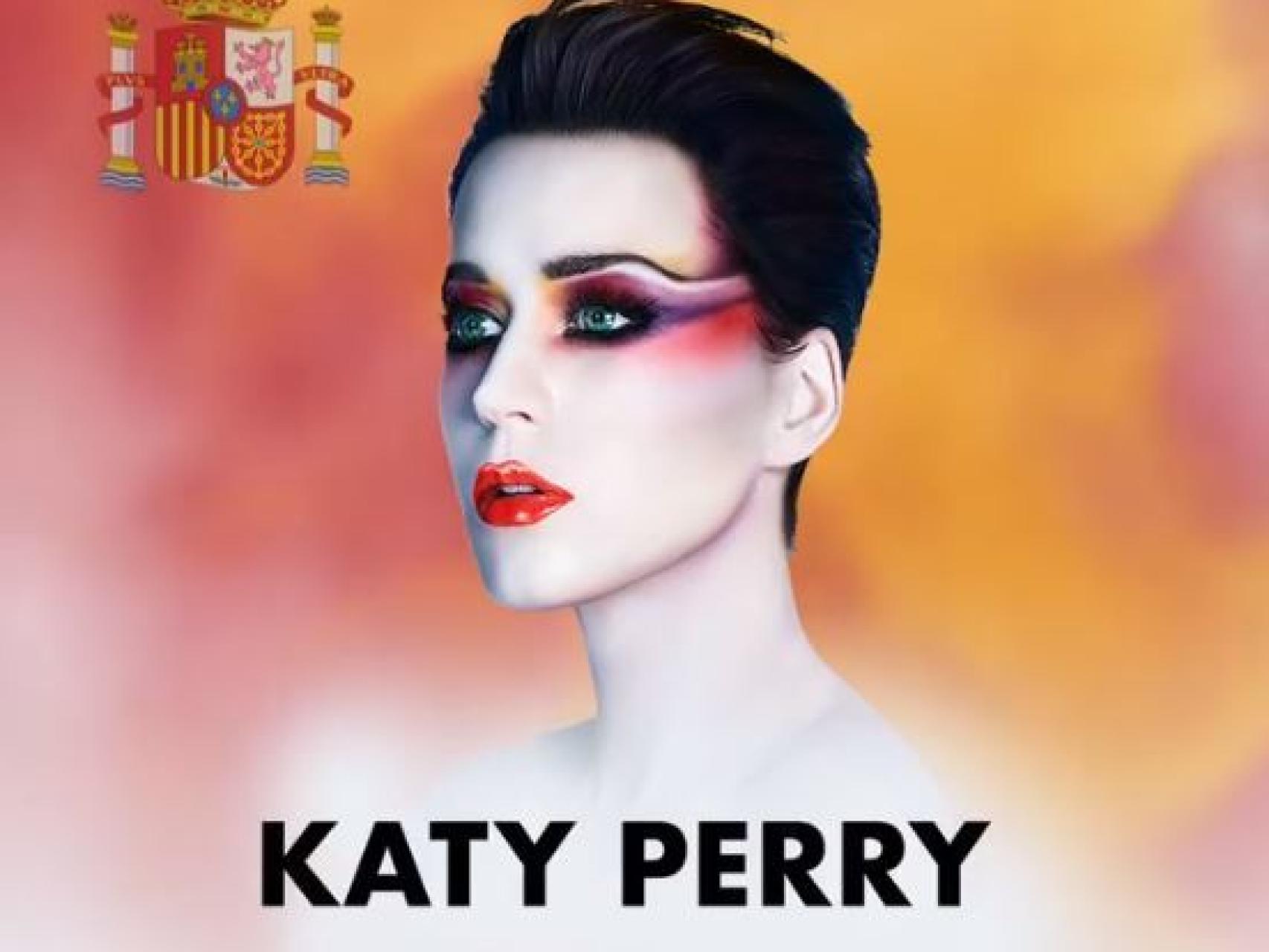 Katy Perry en su vídeo de presentación a Barcelona.