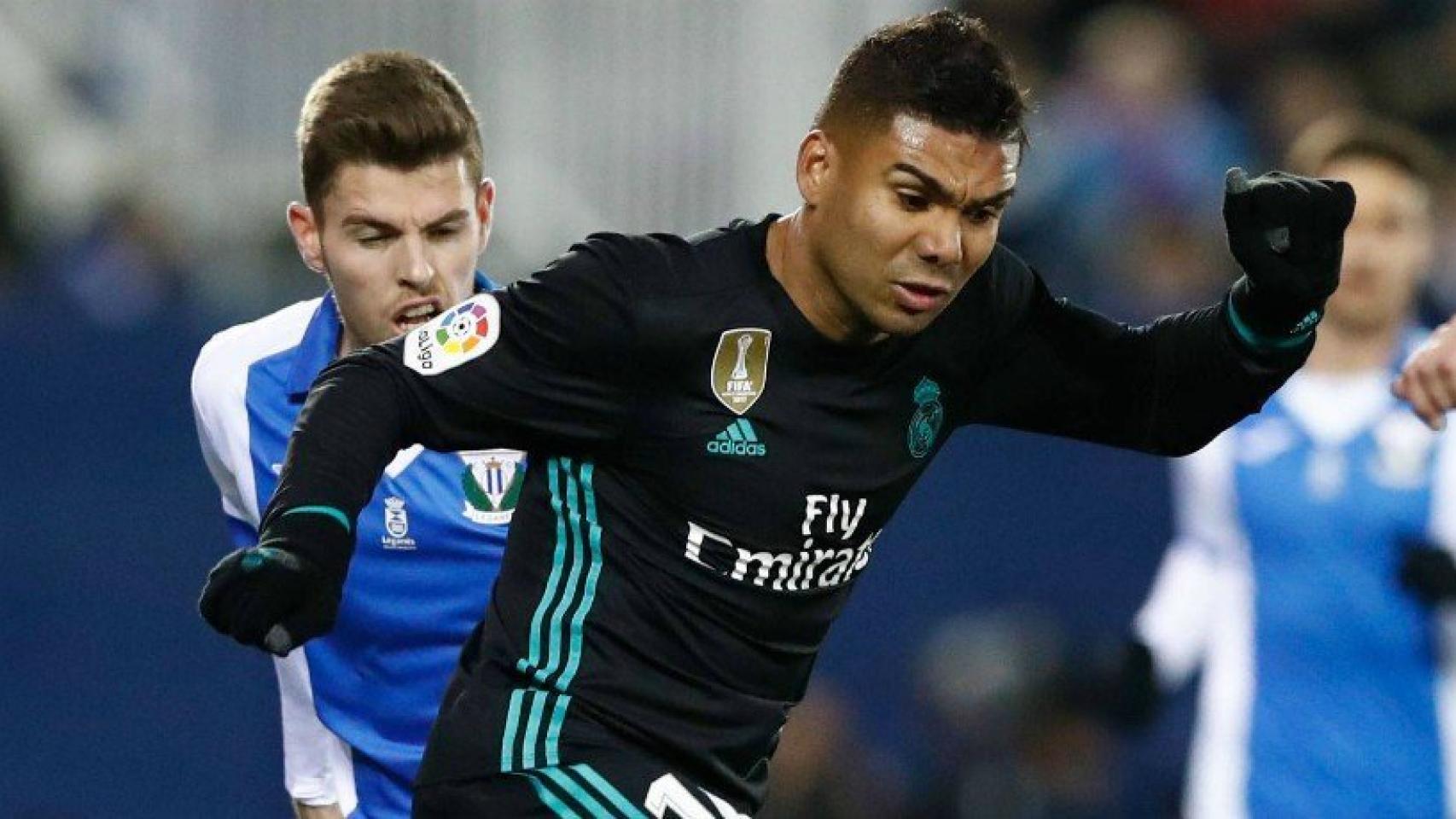 Casemiro, en el Leganés-Real Madrid