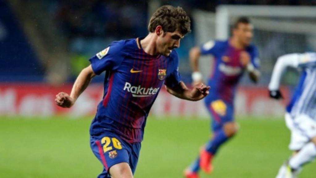 Sergi Roberto. Foto: Twitter (@SergiRoberto10)