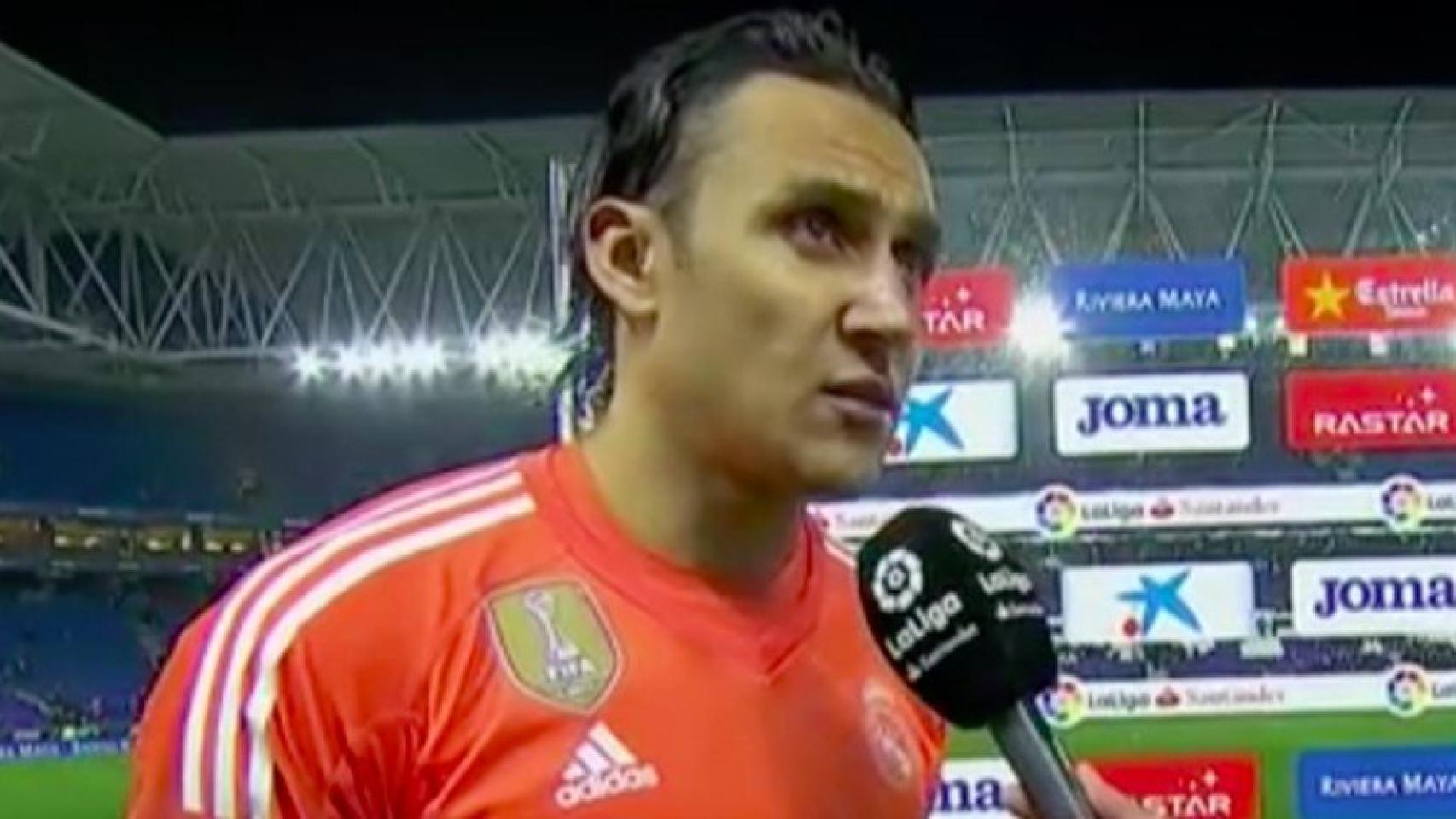 Keylor habla tras el partido