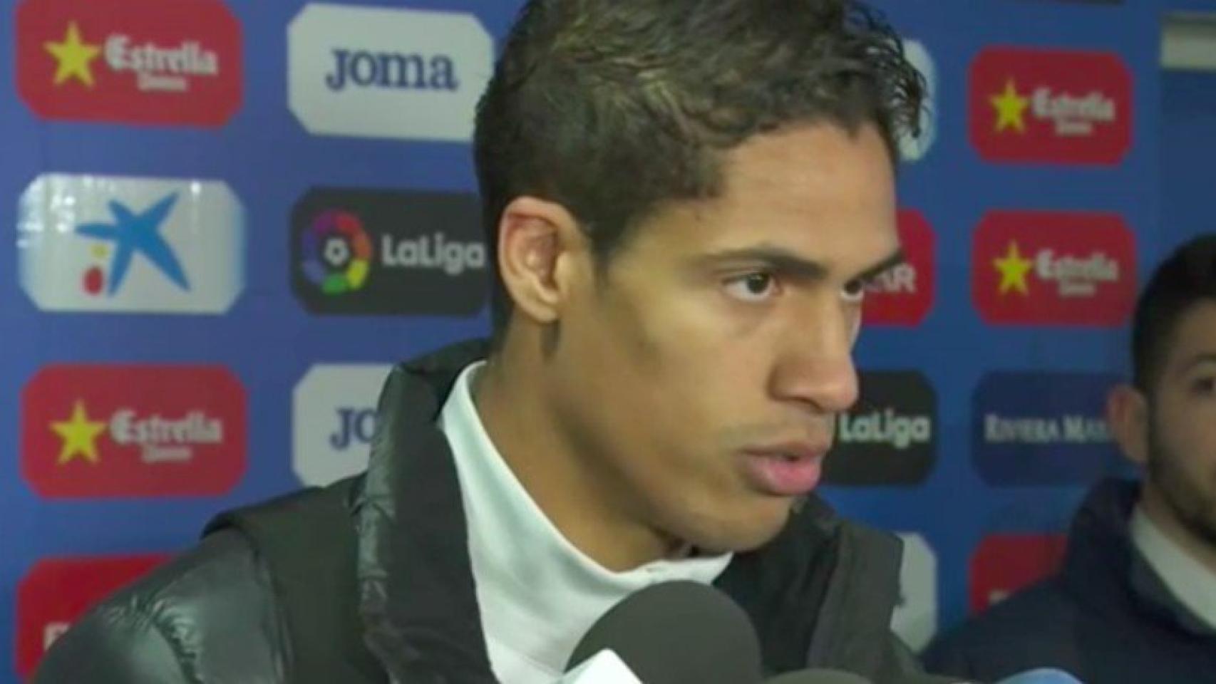 Varane en zona mixta