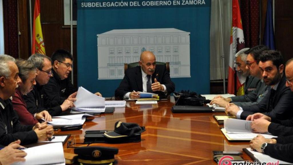 zamora subdelegacion junta seguridad