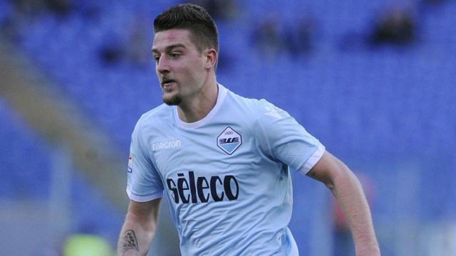 Milinkovic-Savic, con la Lazio. Foto: sslazio.it