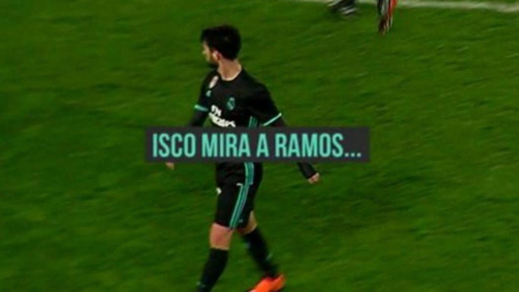 El polémico gesto de Isco