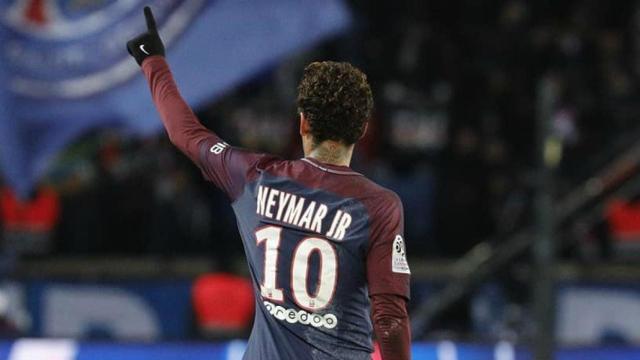 Neymar, en un partido del PSG. Foto: psg.fr