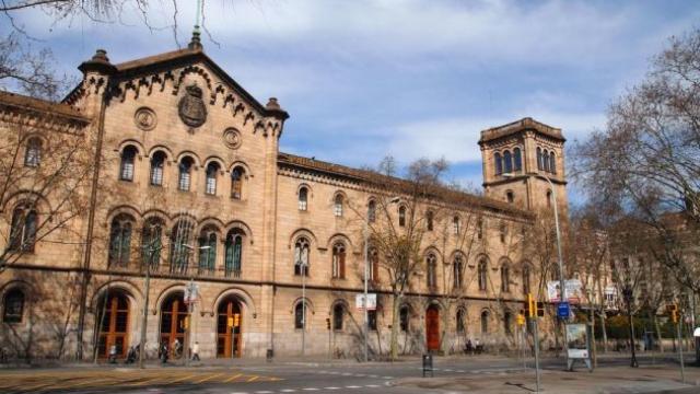 Fachada de la Universidad de Barcelona, el mejor campus posicionado en el ranking