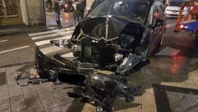 Valladolid-accidente-fray-luis-leon-coche
