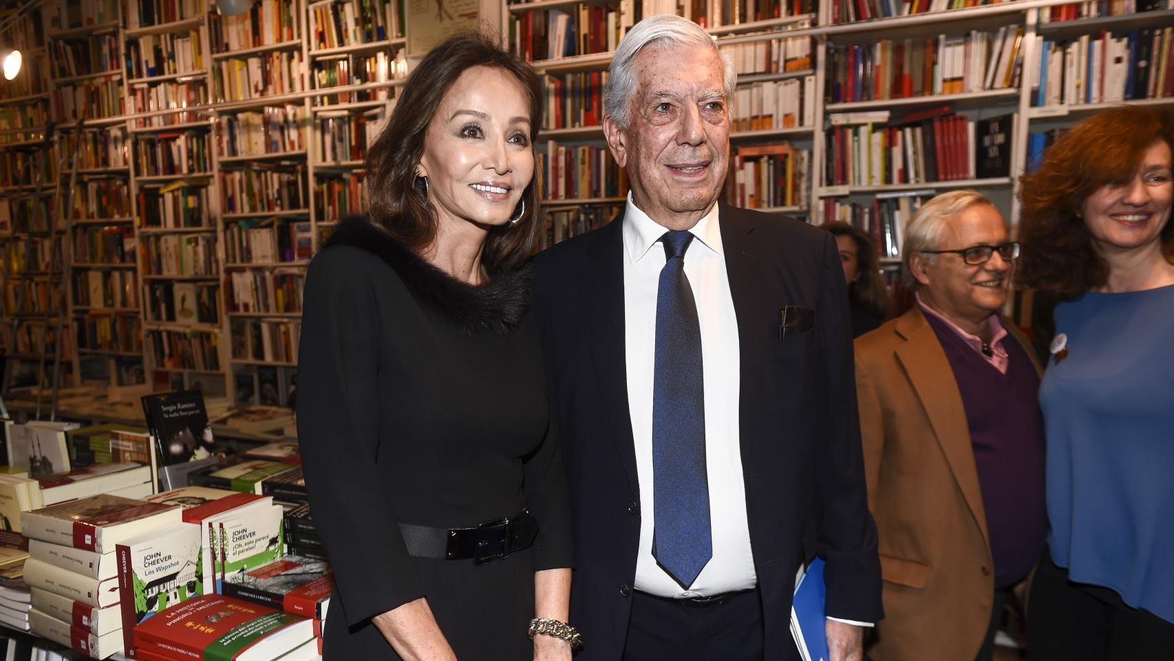 Isabel Preysler y Mario Vargas Llosa.