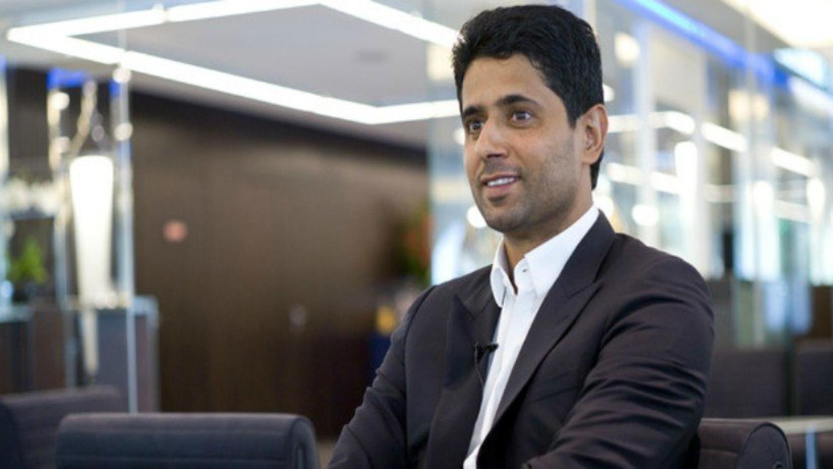 Nasser Al-Khelaïfi, el presidente del PSG. Foto: psg.fr