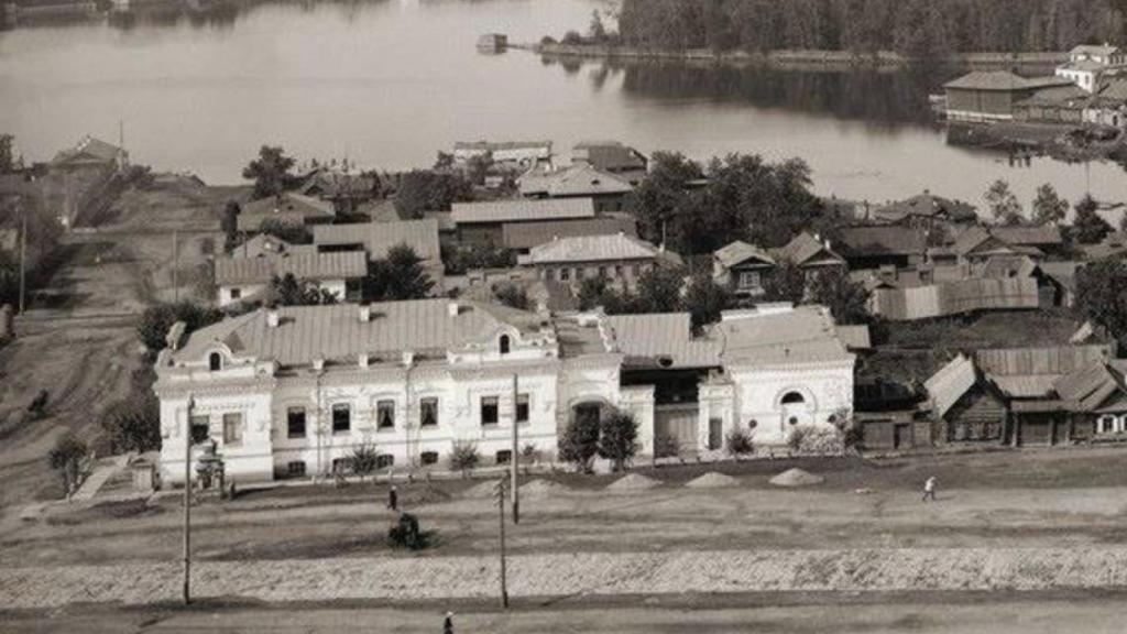 La Casa Ipatiev, adonde fue llevada la familia imperial en Ekaterimburgo.