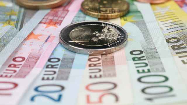 Billetes y monedas de Euro, en una imagen de archivo.