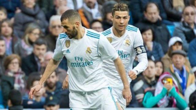 Benzema y Cristiano Ronaldo Foto: Pedro Rodríguez / El Bernabéu