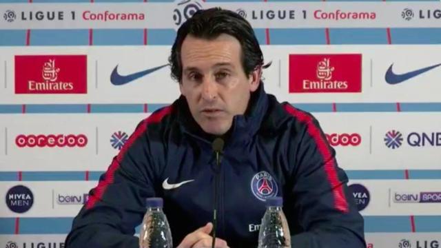 Unai Emery. Foto Twitter (@PSG_Inside)