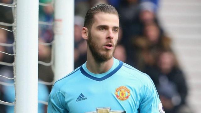 De Gea con el United. Foto manutd.com